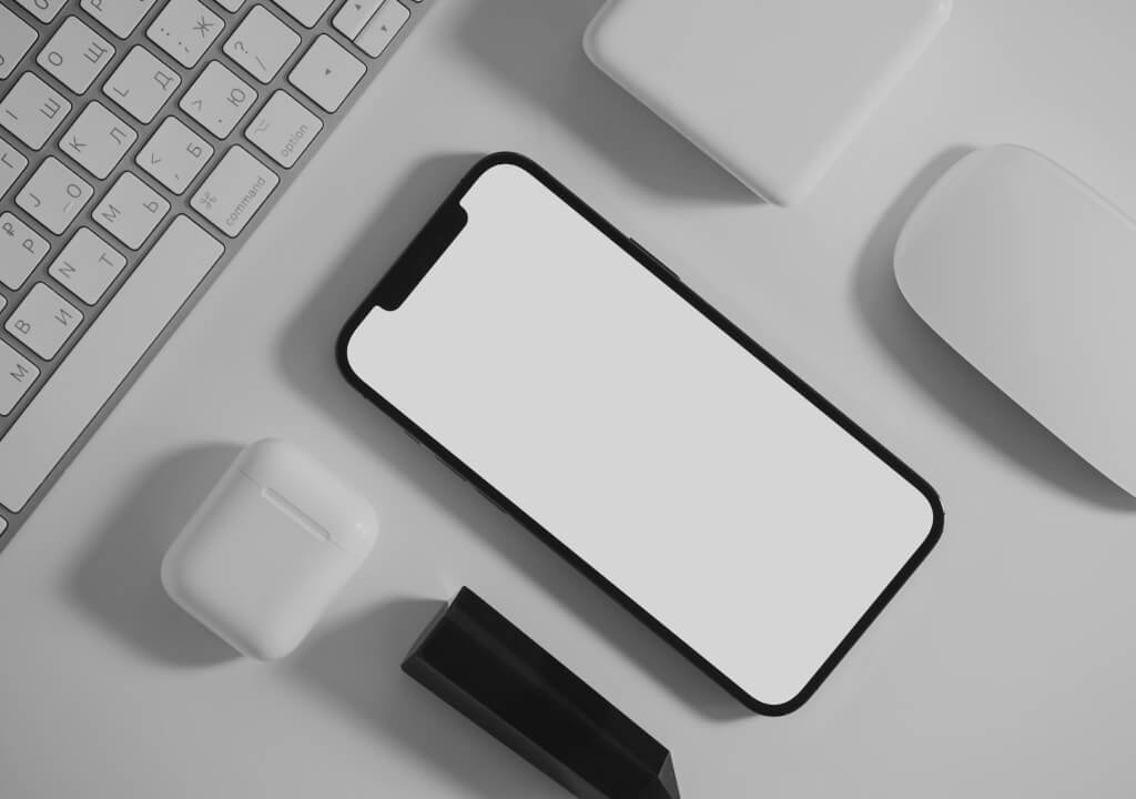 Mobile Phone 14 Pro Mockup downloadable design resource image 28